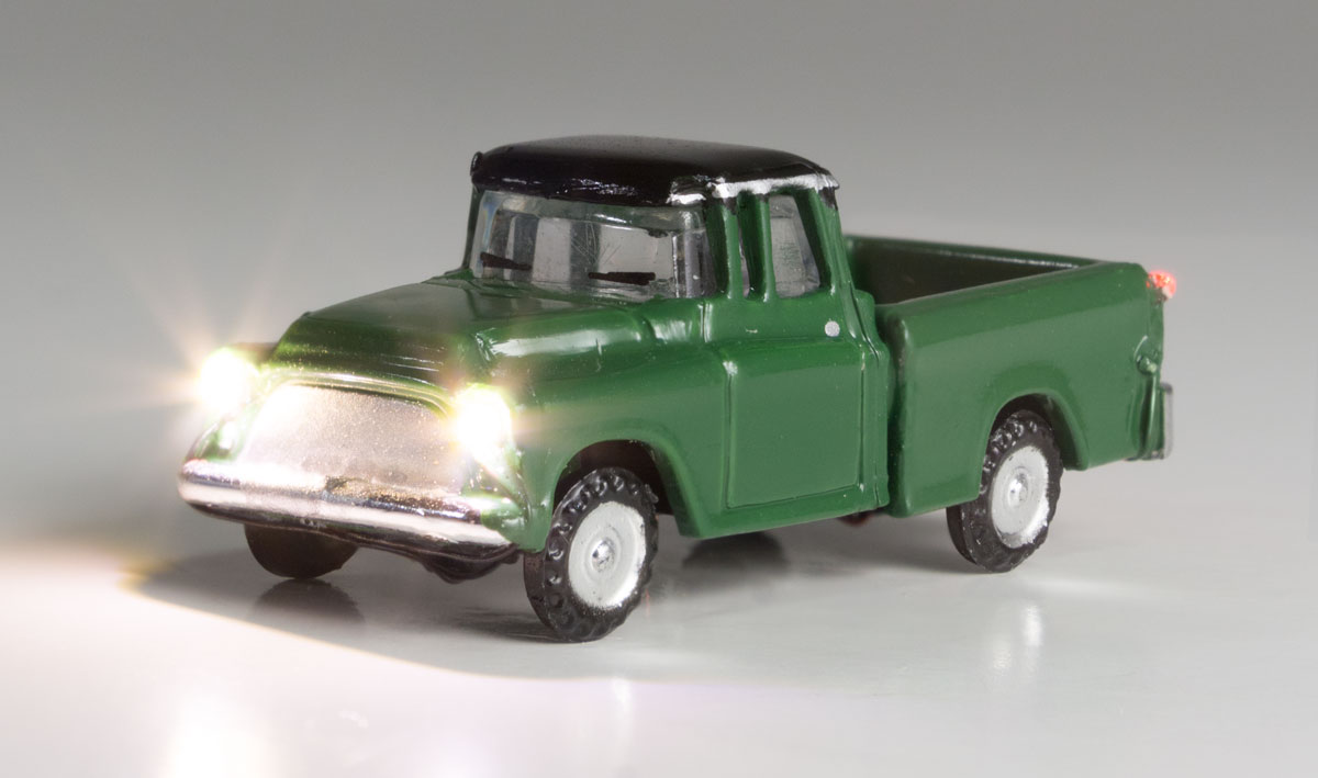 Green Pickup - N Scale Green Pickup - N Scale