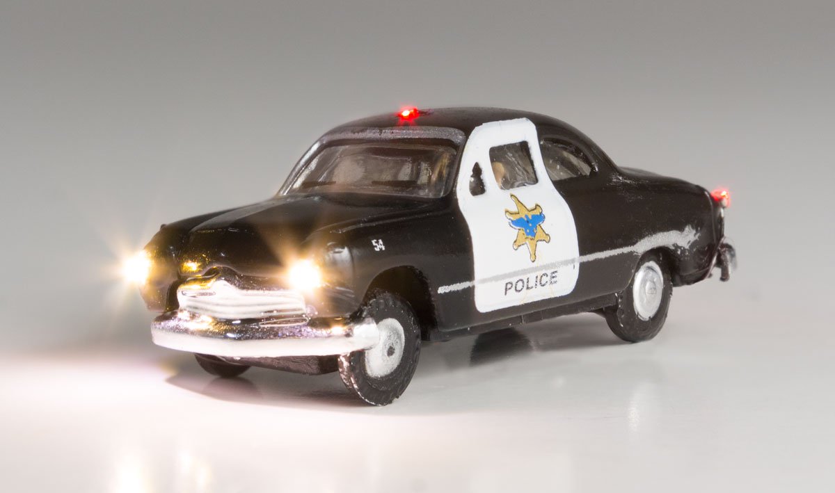 Police Car - N Scale Police Car - N Scale