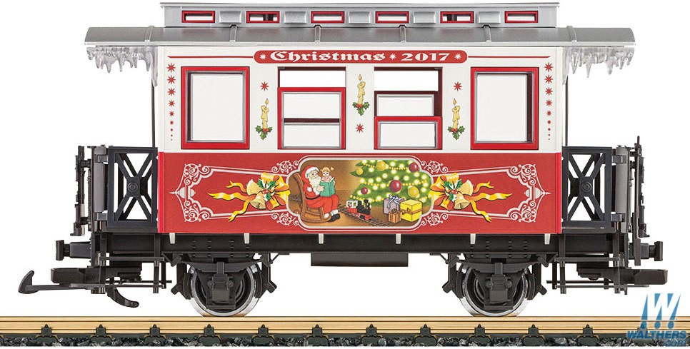 LGB 36017 Wooden 2-Axle Passenger Car w/ Music - Christmas 2017 LGB 36017 Wooden 2-Axle Passenger Car w/ Music - Christmas 2017